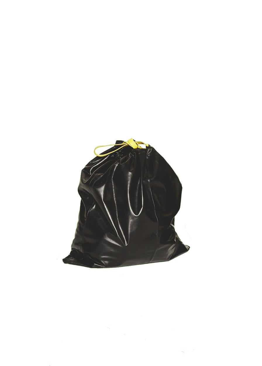 BIIS bags for men and women Bin Bag 5L Black/Yellow kapok