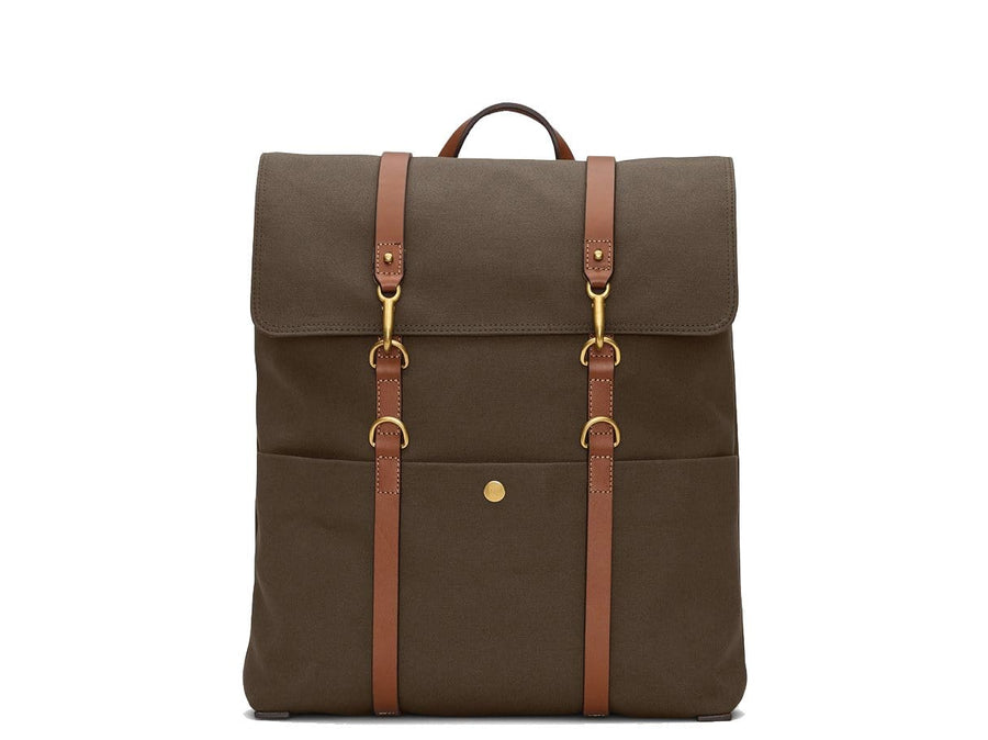 Mismo MS Backpack Army / Cuoio