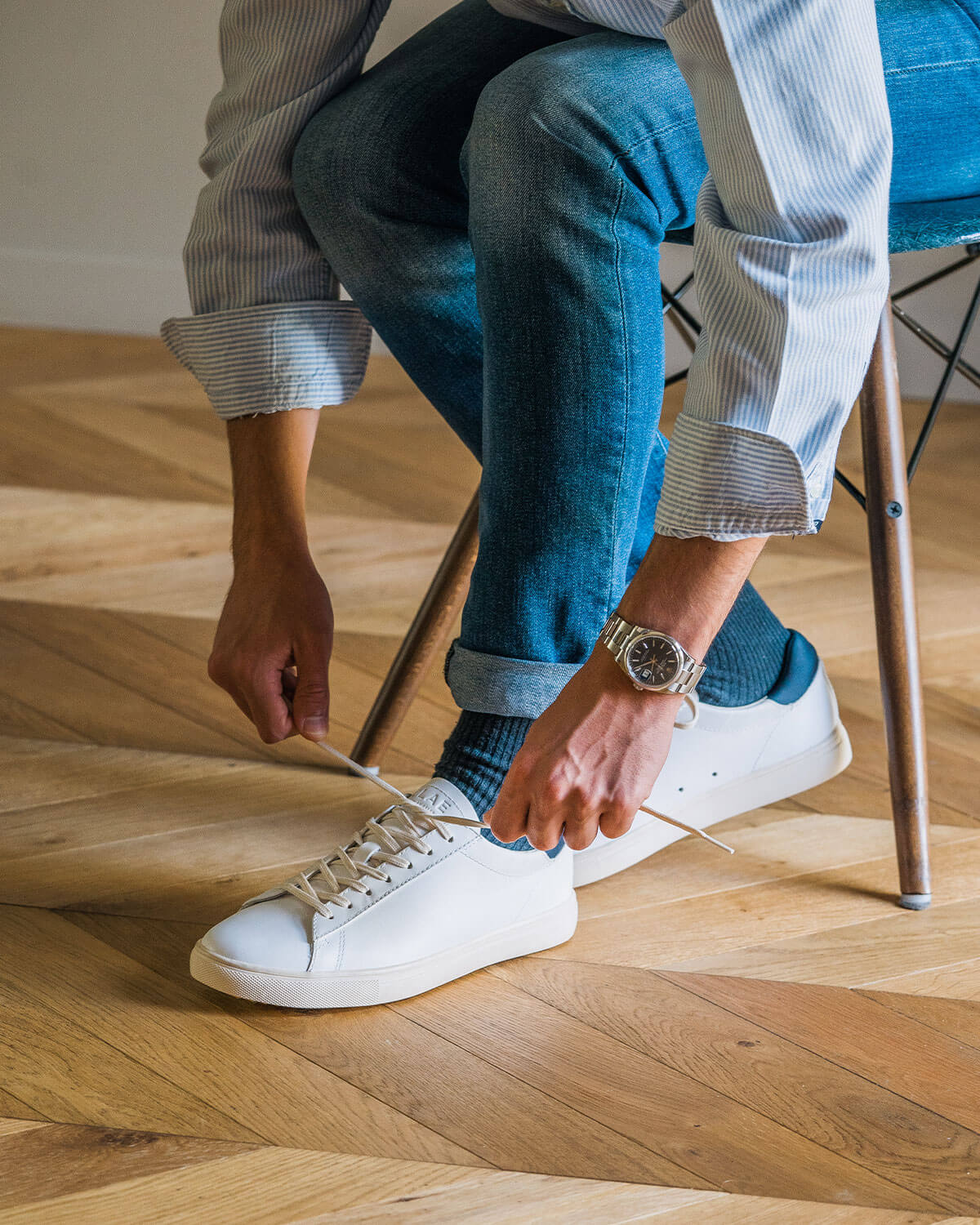 White Leather Sneakers (unisex)
