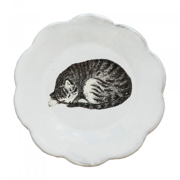 John Derian Sleeping Cat Dish