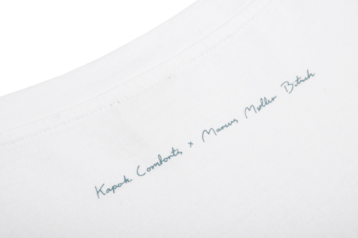 Kapok Comforts x MMB Keyhole Lounge Tee White