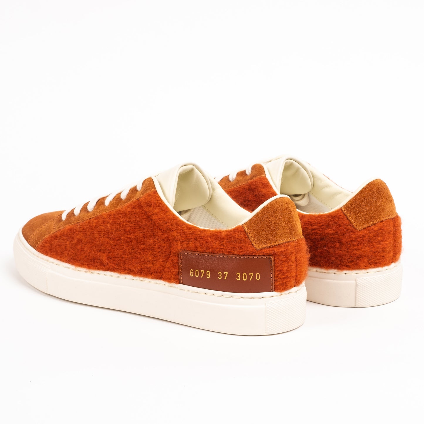 Rust Retro Wool Sneakers (women)