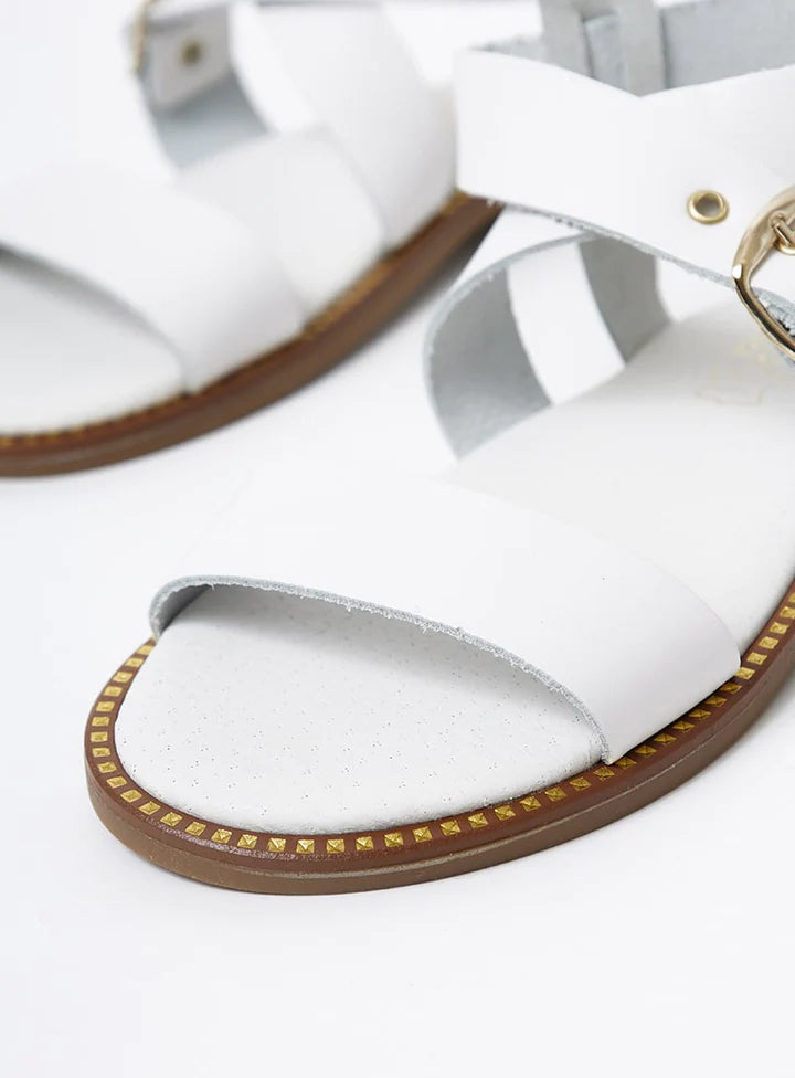 Sandales femmes Naxos Blanc