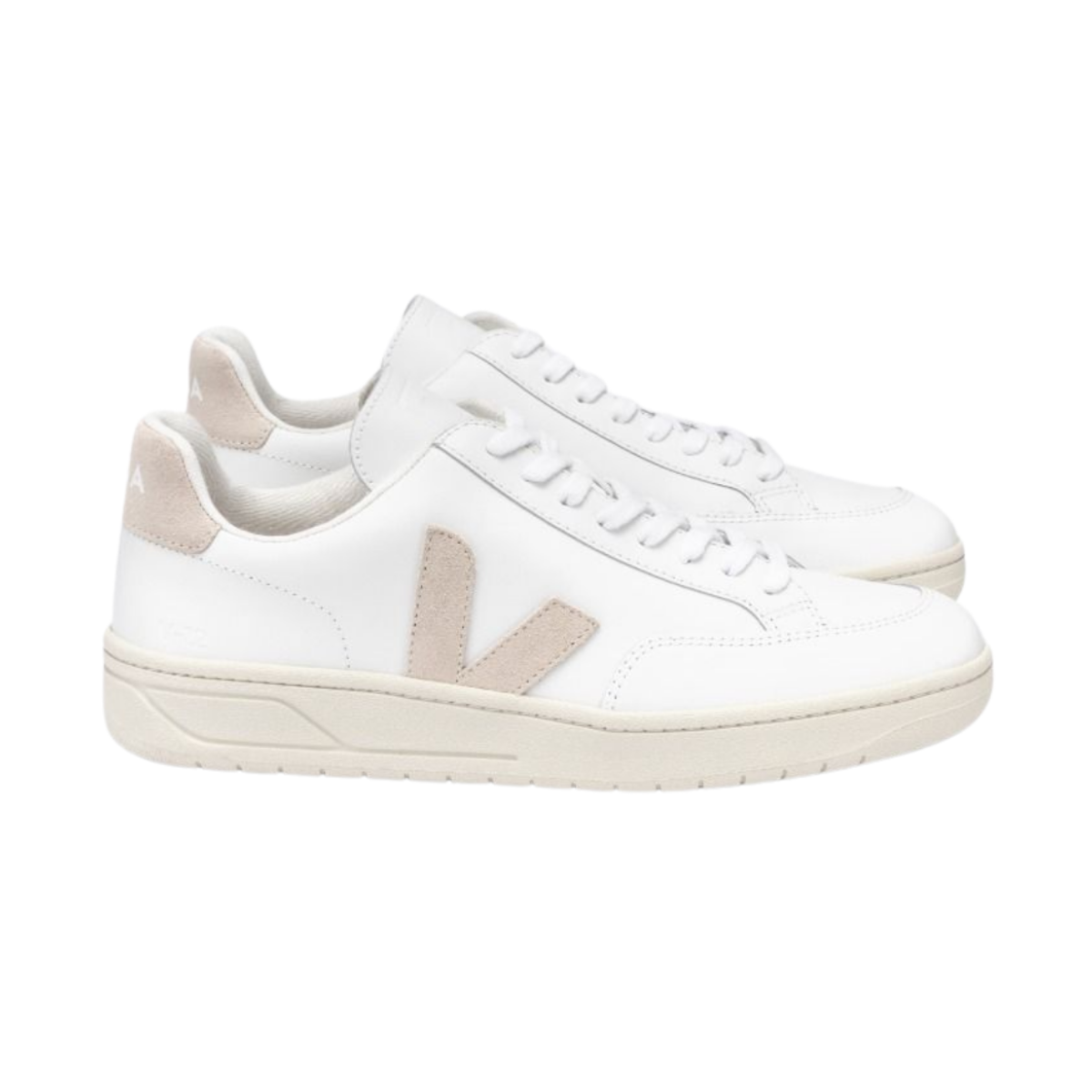 Extra White Sable Leather Sneakers (women)