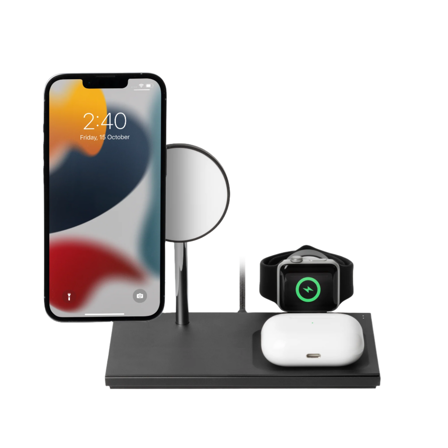 Snap Magnetic 3 in 1 Wireless Charger Black EU