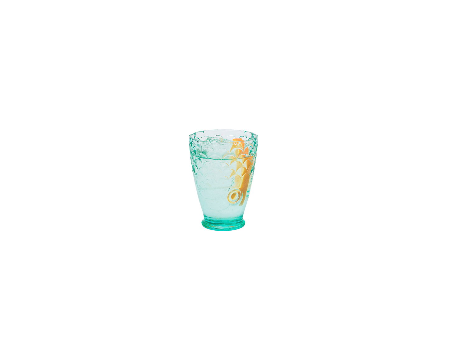 Mint Koifish Glasses (Set of 4)