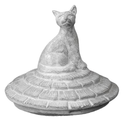 Grand Chalet Large Cat Candle Lid