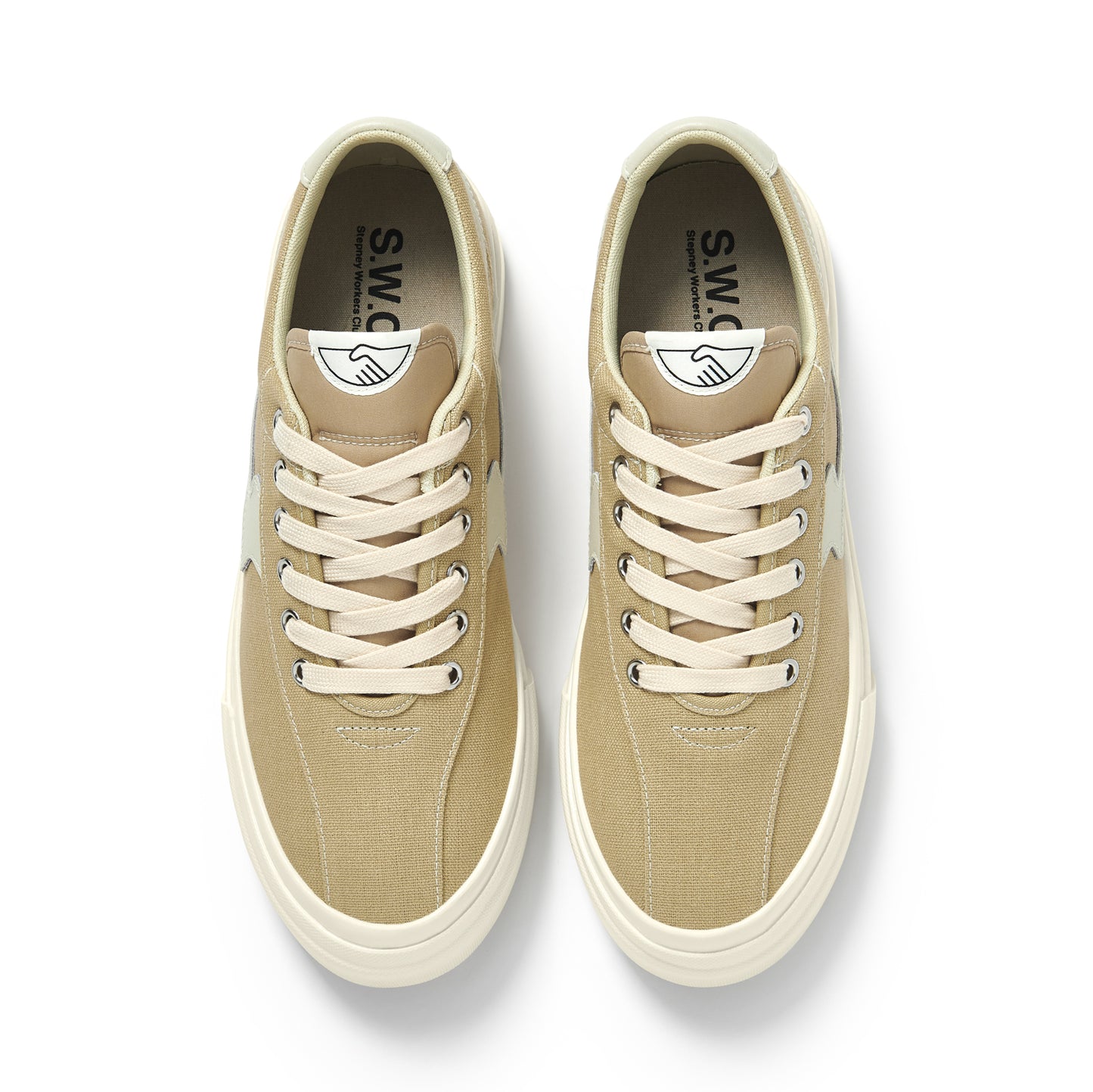 Sand Ecru Dellow S Strike Canvas Sneakers (unisex)