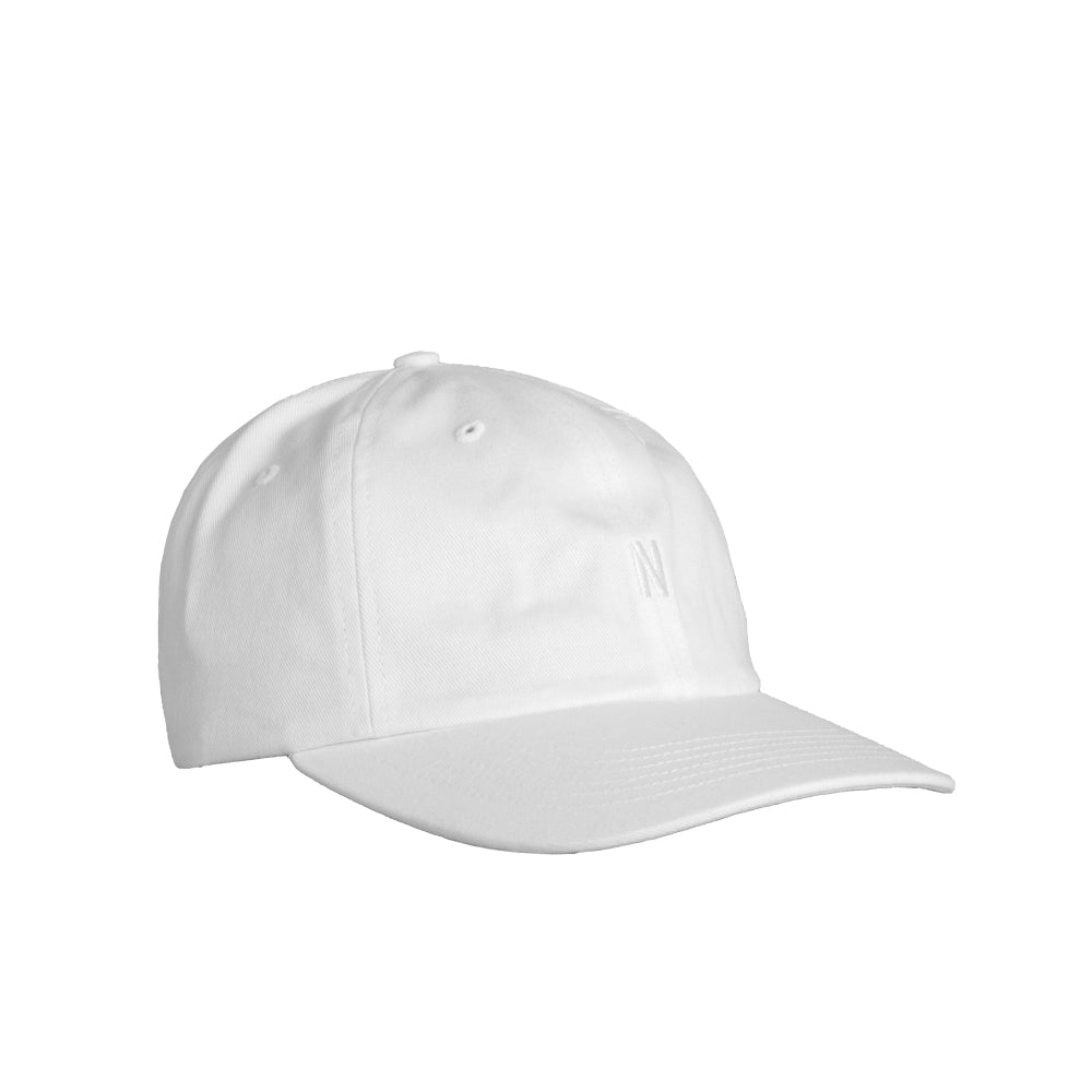 White Twill Sports Cap