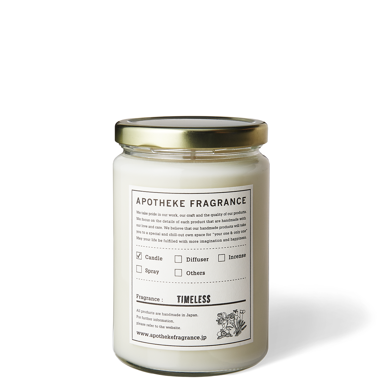 Timeless Glass Jar Candle