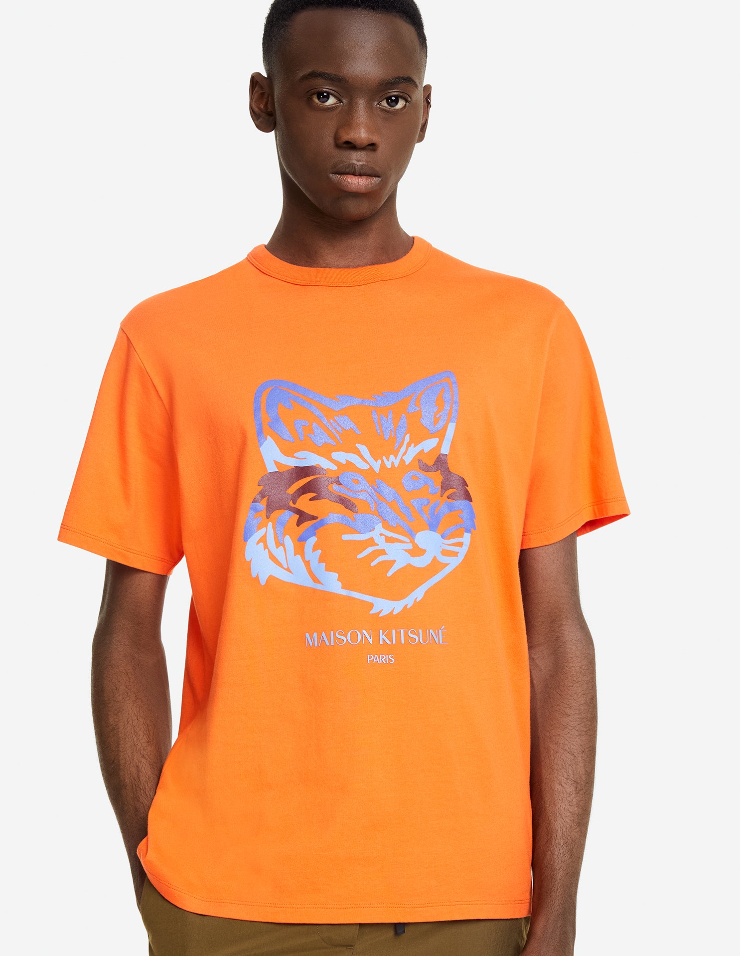 メゾンキツネ BIG FOX PRINT CLASSIC TEE-SHIRT - Tシャツ/カットソー ...