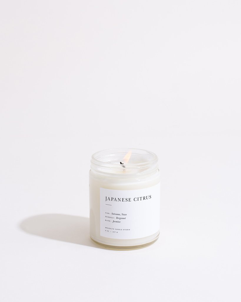 Japanese Citrus Minimalist Jar Candle