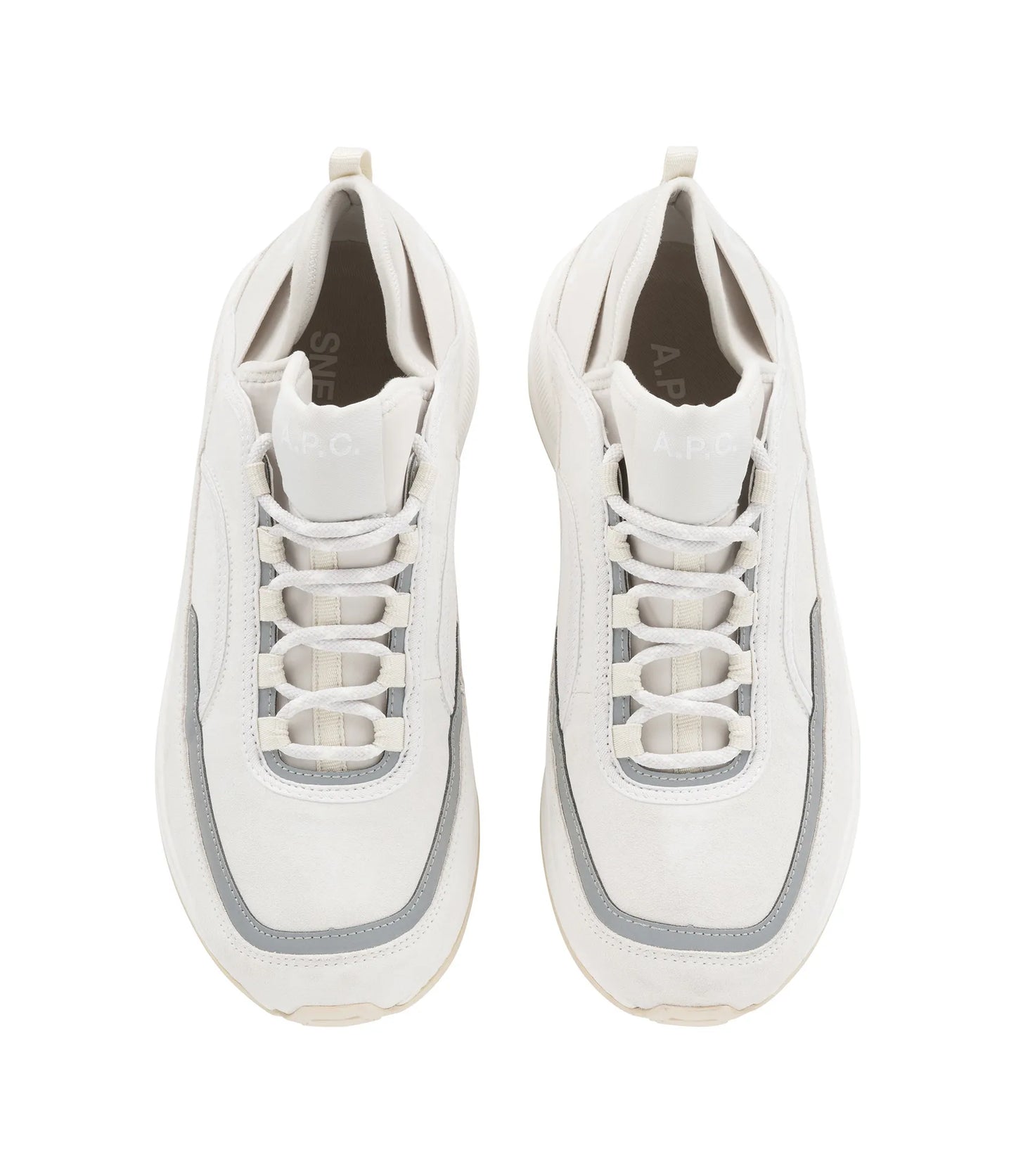 Beige Run Around Sneakers (Men)