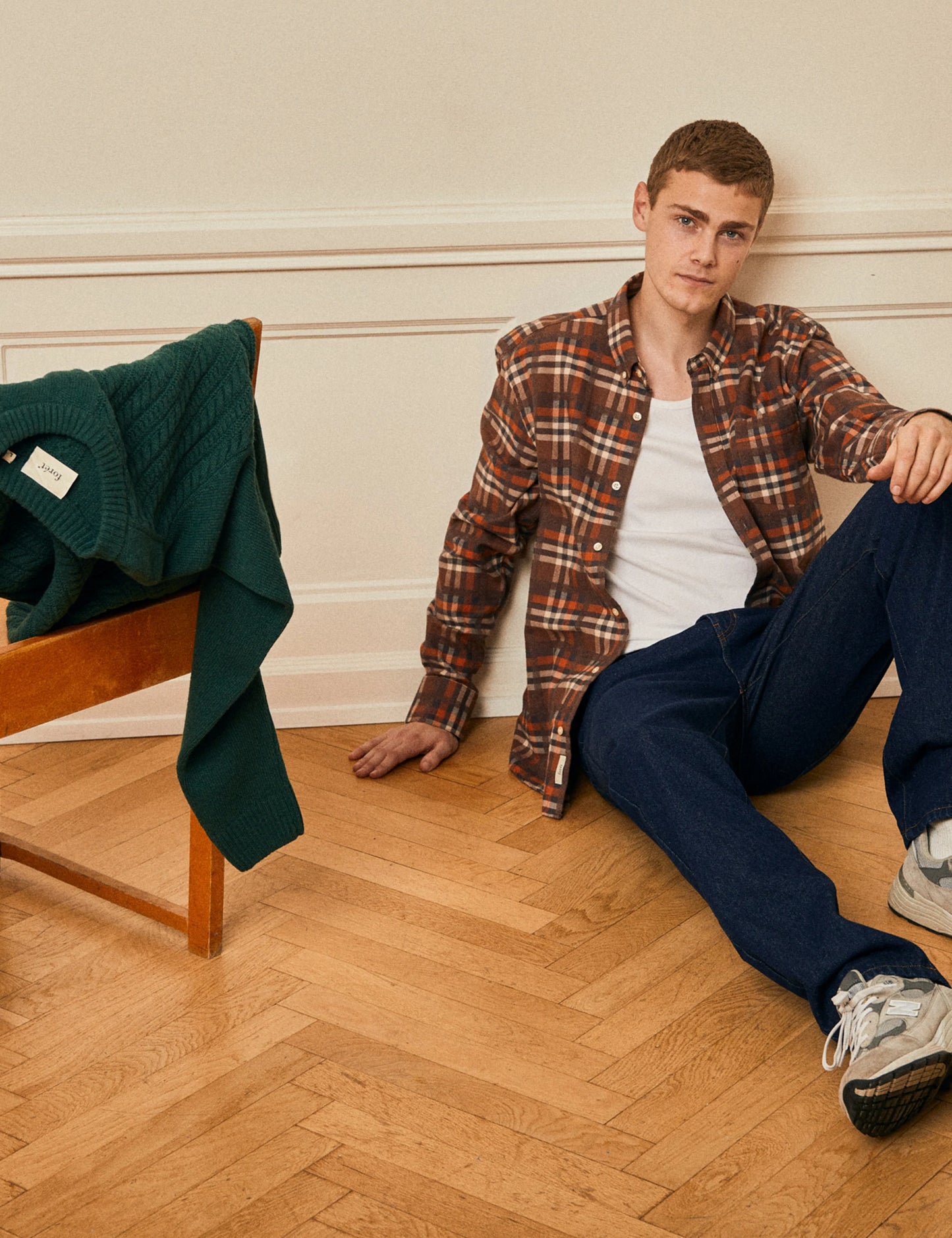 Brown Check Island Shirt