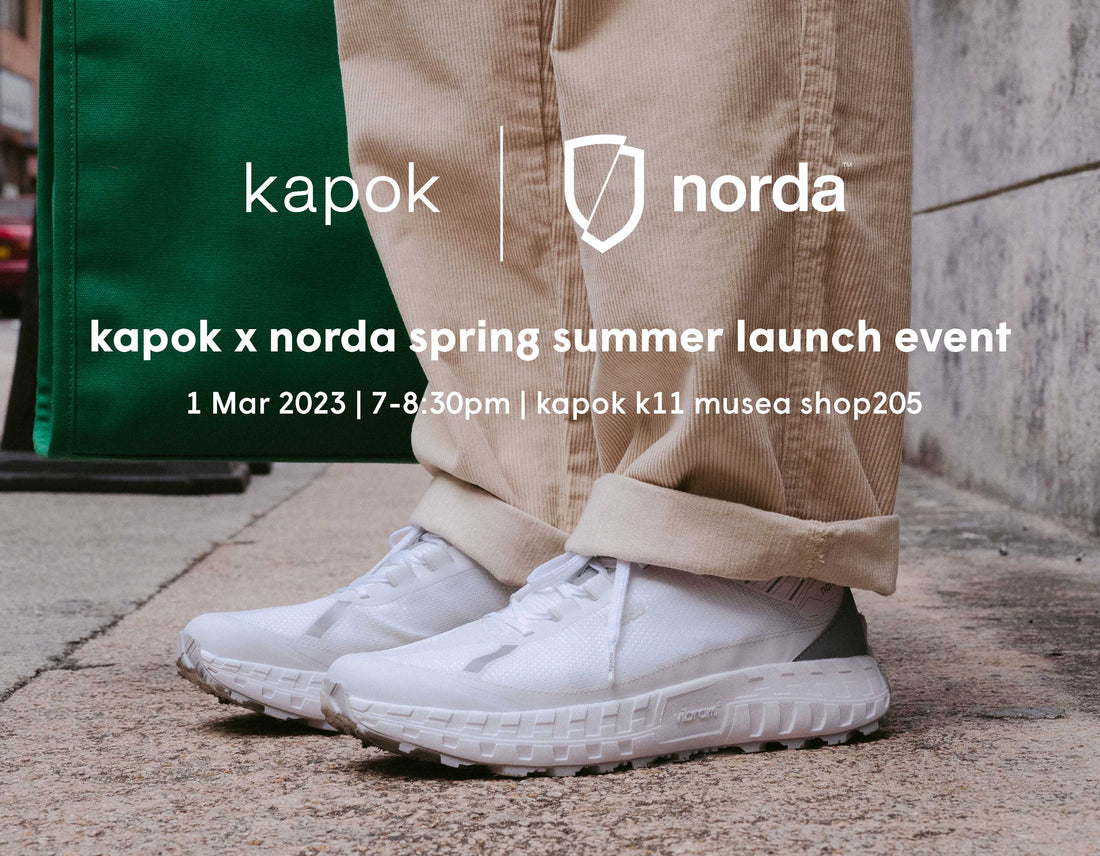 kapok x norda spring summer launch event