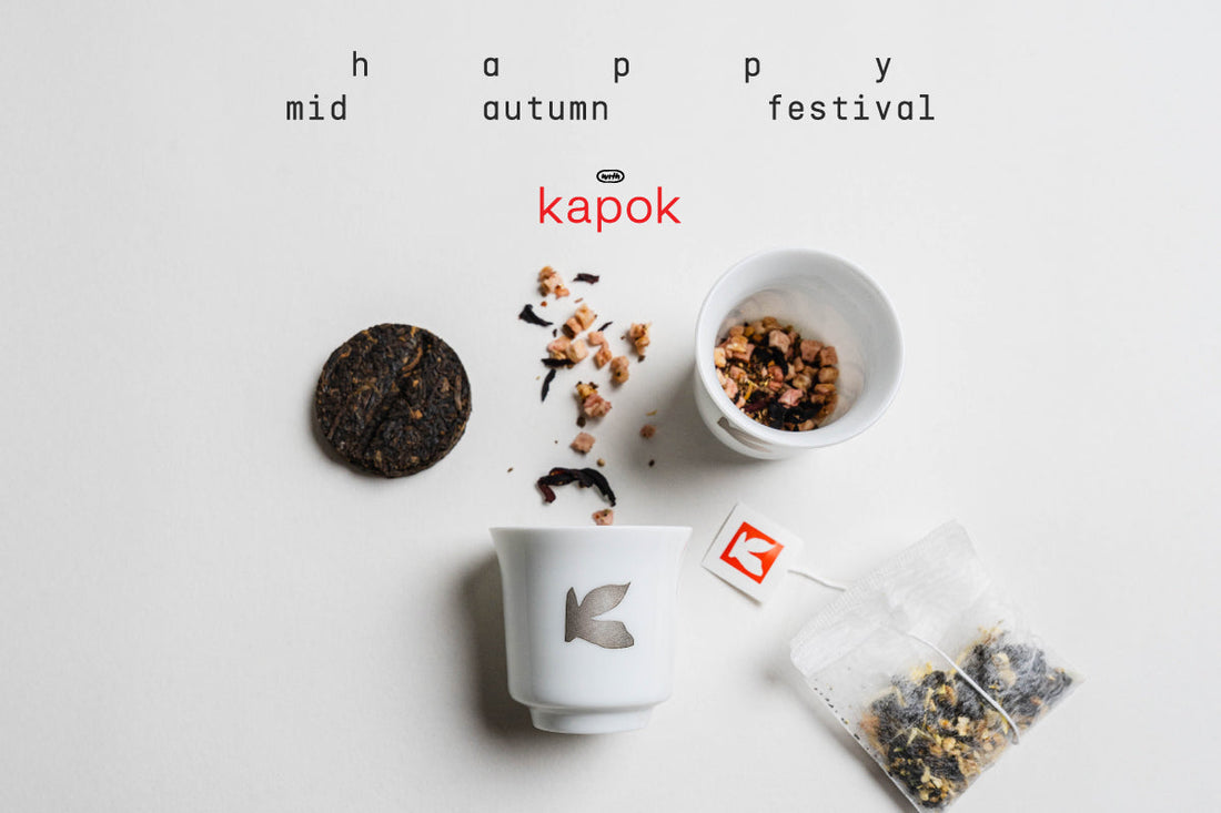 Having a Blissful Moment This Mid-Autumn Festival with Kapok's Tea Set
