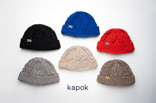 Add a Flashy Finish to Your Winter Outfits with the Kapok Nep Beanie