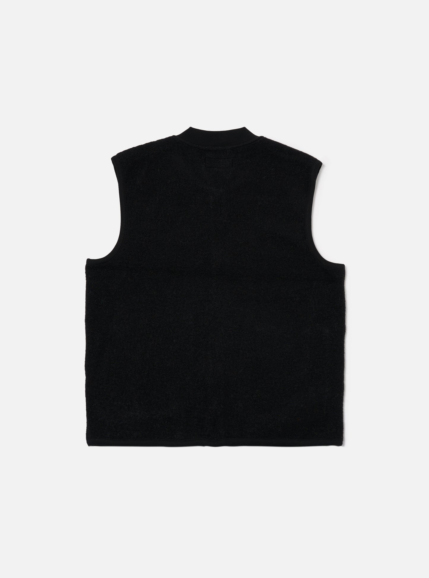 Wool Fleece Zip Waistcoat