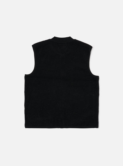 Wool Fleece Zip Waistcoat