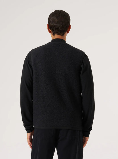 Wool Fleece Zip Waistcoat