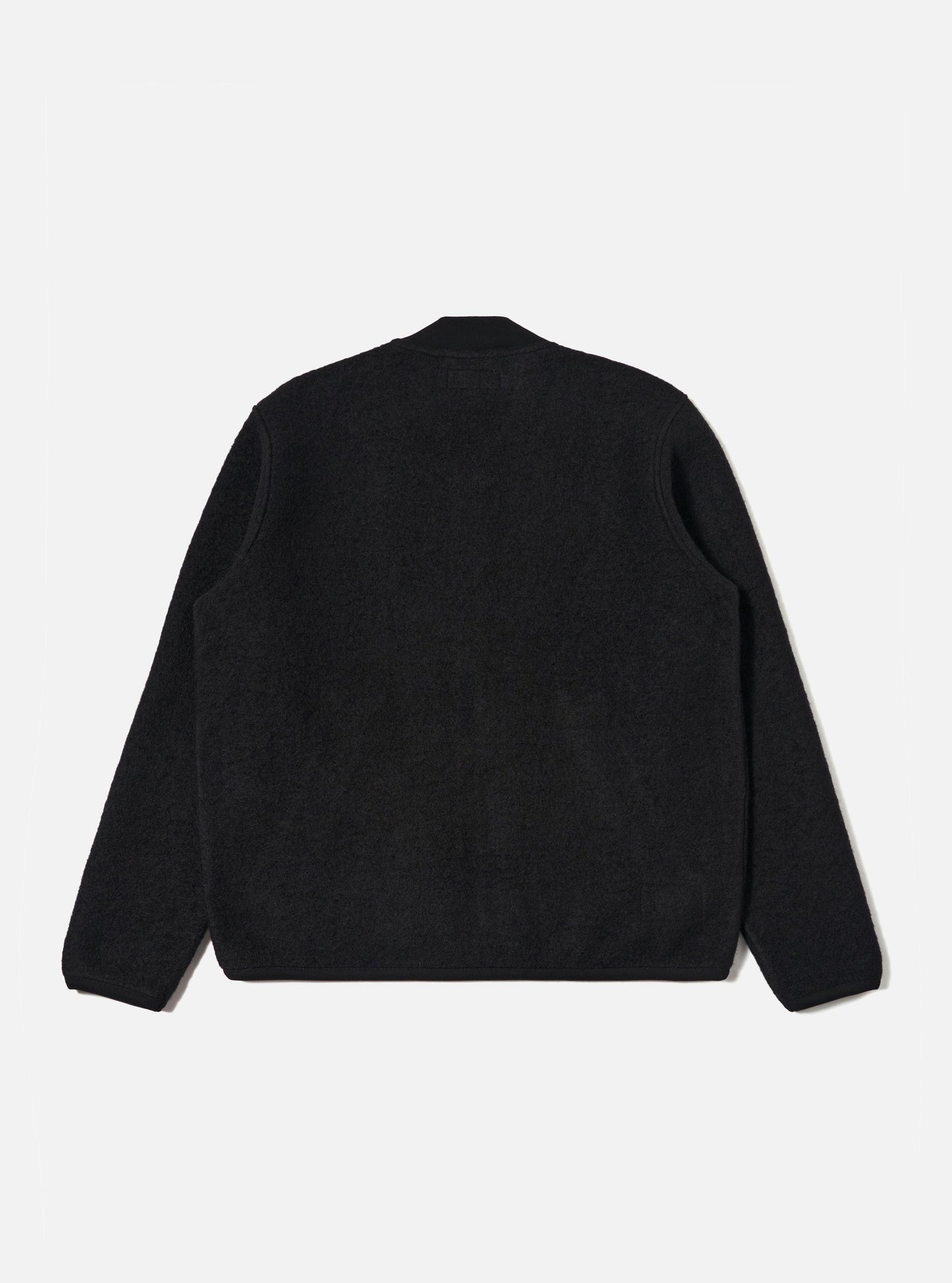 Wool Fleece Zip Bomber