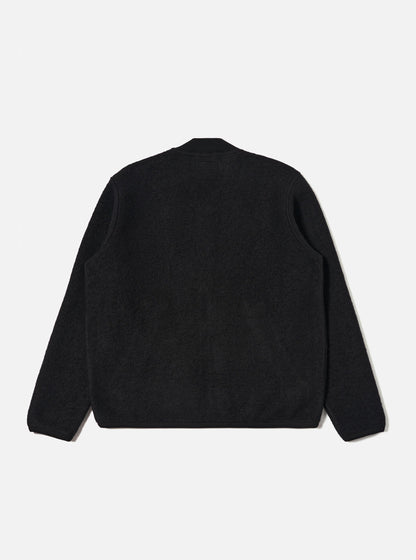 Wool Fleece Zip Bomber
