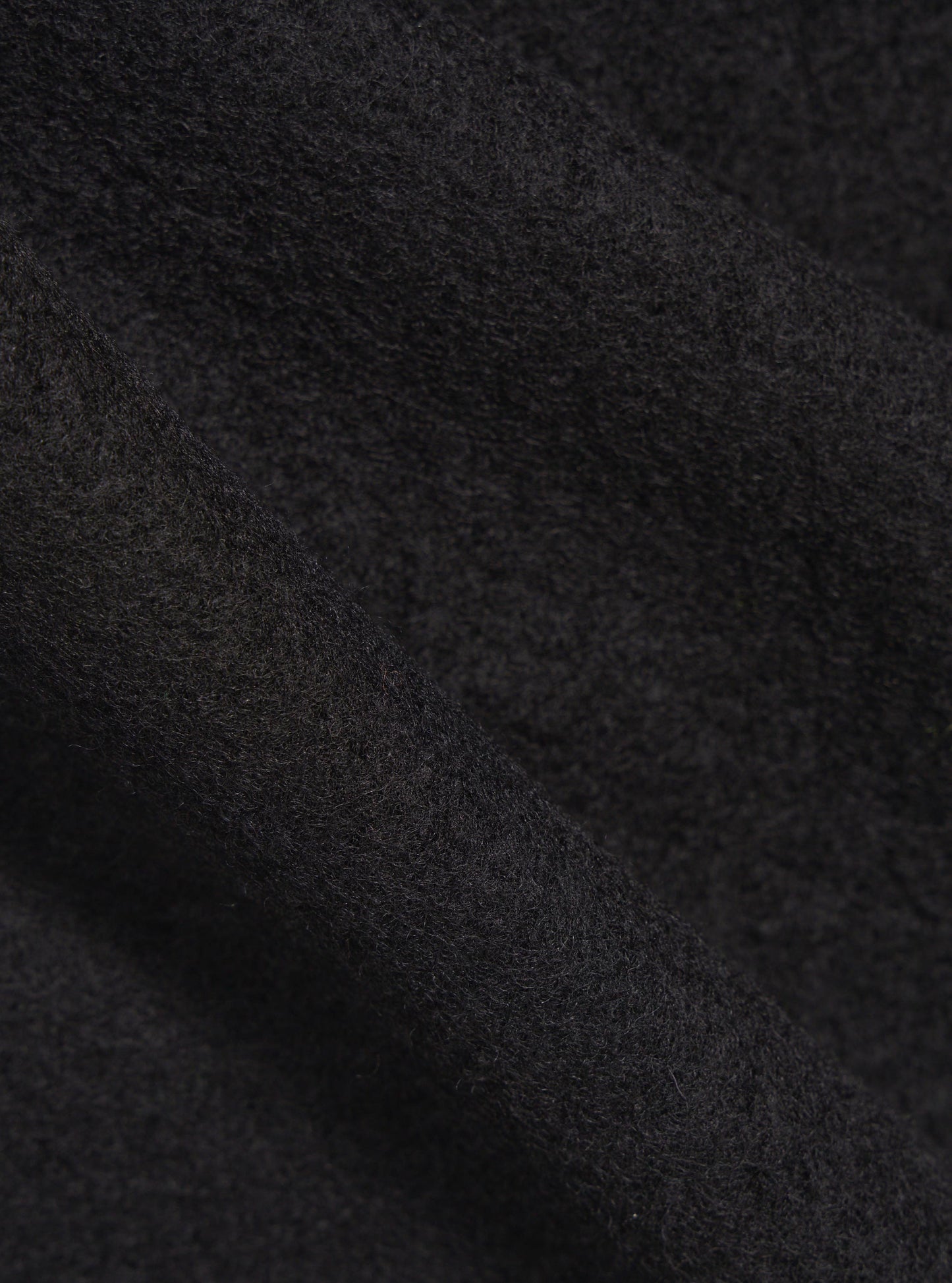 Wool Fleece Zip Bomber