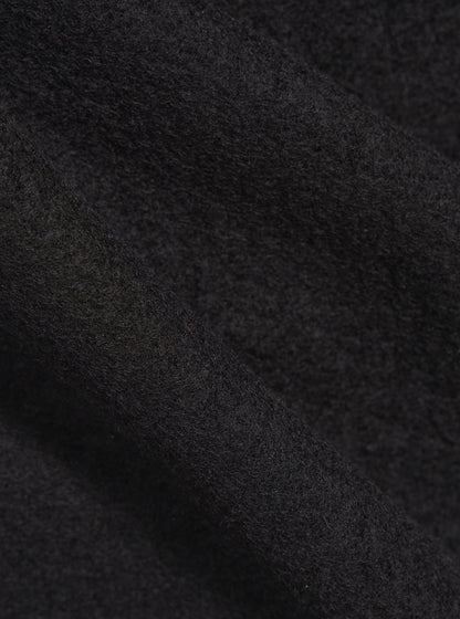 Wool Fleece Zip Bomber