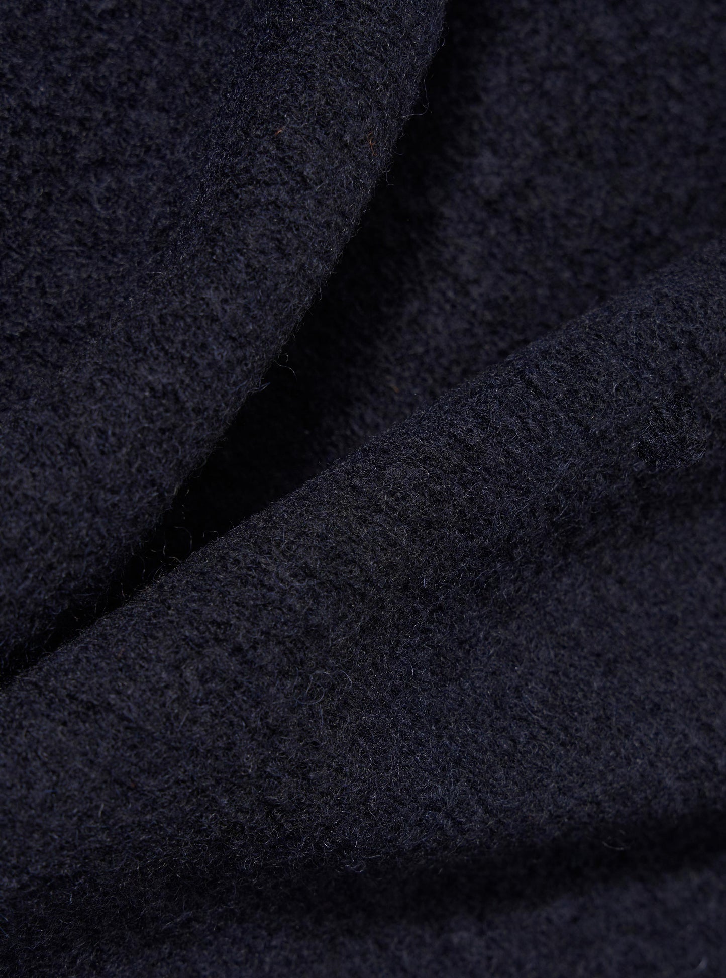 Wool Fleece Zip Bomber