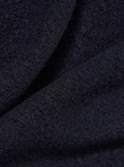 Wool Fleece Zip Bomber