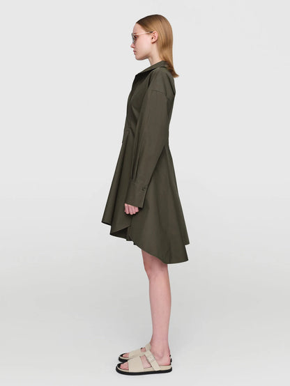 Adela Paper Poplin Dress