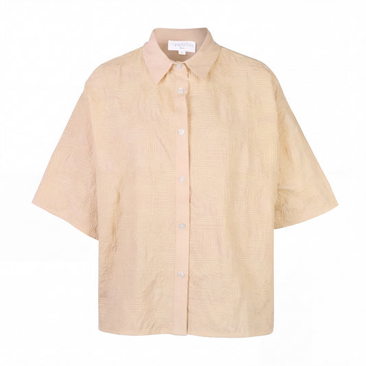 105 - Peach Andrew Cinetique Shirt