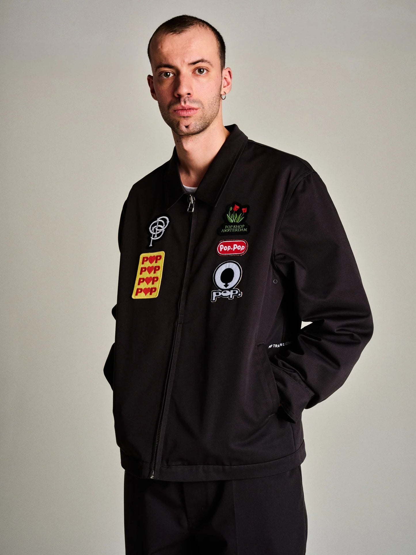 Pop Full Zip Worker Jacket