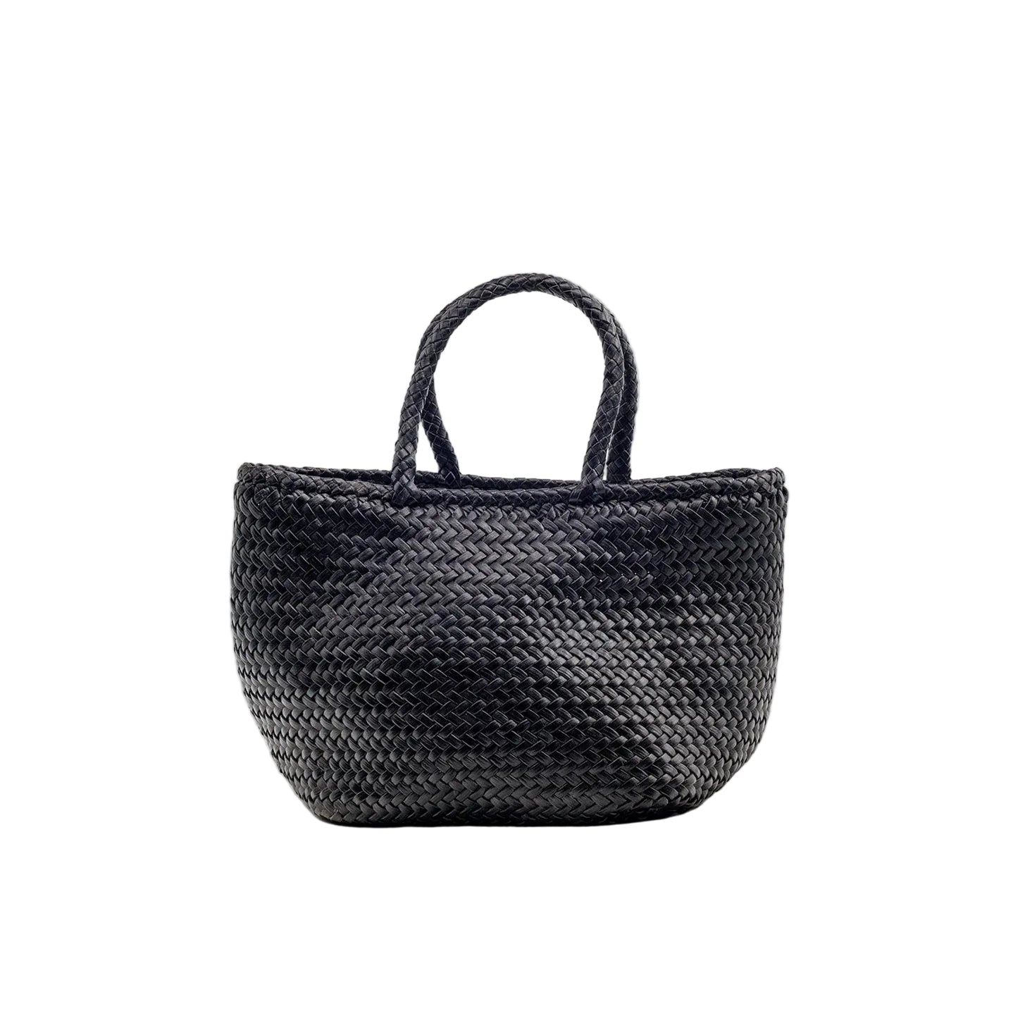 Small Grace Basket Woven Shoulder Bag