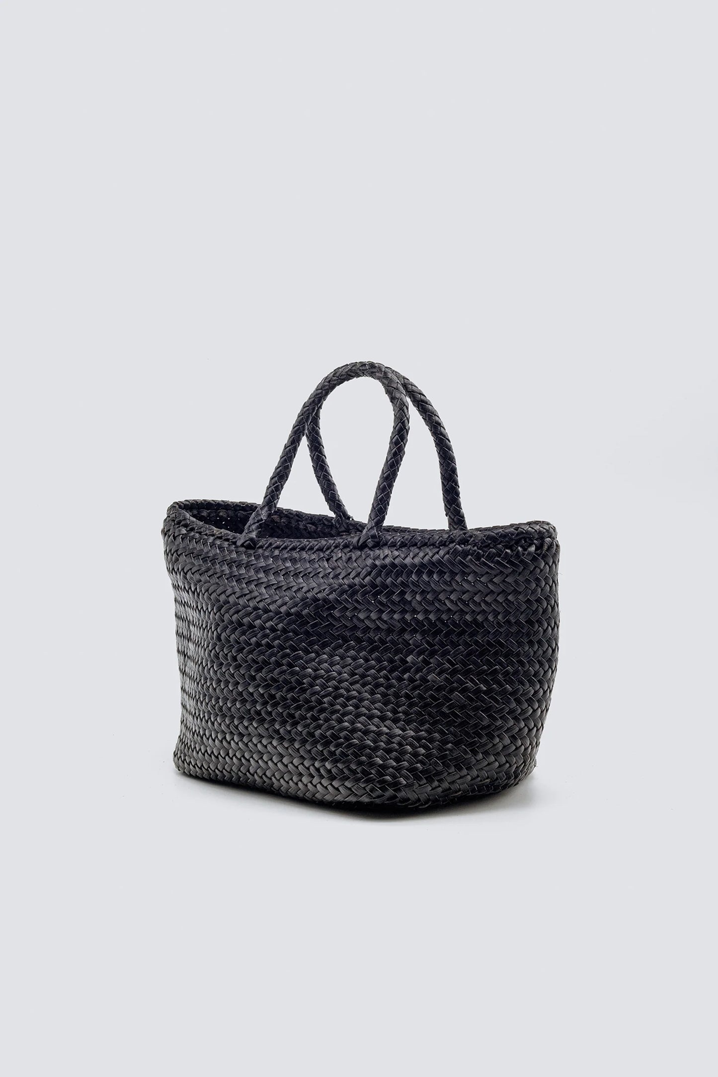Small Grace Basket Woven Shoulder Bag