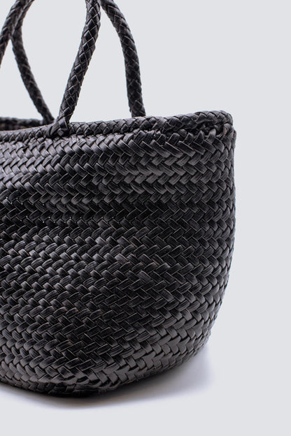 Small Grace Basket Woven Shoulder Bag