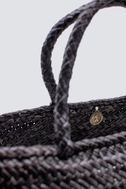 Small Grace Basket Woven Shoulder Bag
