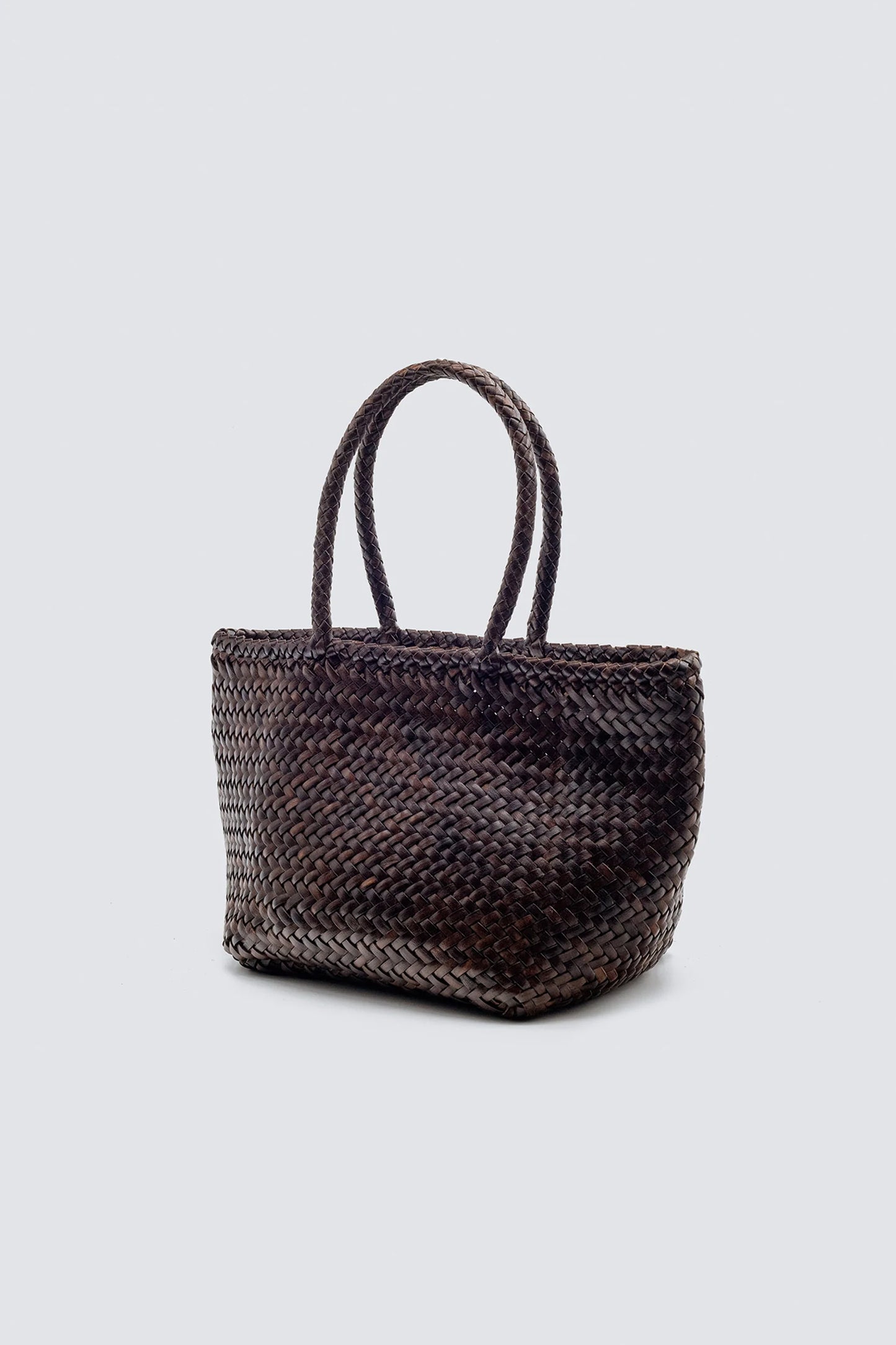 Small Grace Basket Woven Shoulder Bag