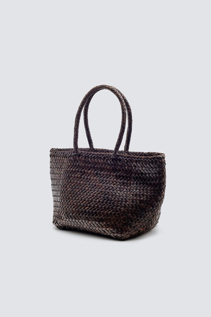 Small Grace Basket Woven Shoulder Bag