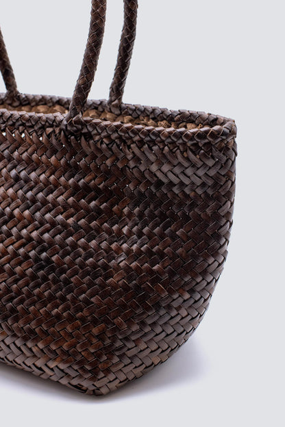 Small Grace Basket Woven Shoulder Bag