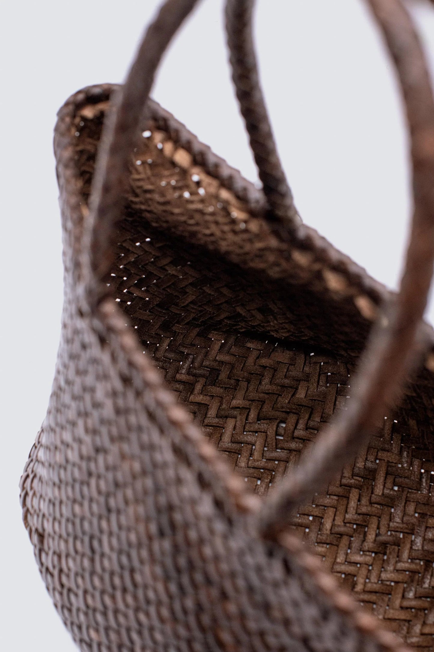 Small Grace Basket Woven Shoulder Bag
