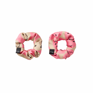 Smileyr Pink Scrunchies