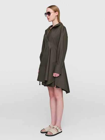 Adela Paper Poplin Dress