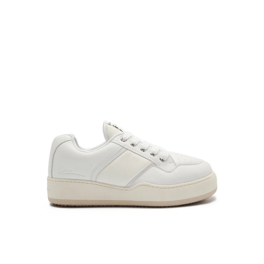 White Burger Skate Lo Top Sneakers (women)
