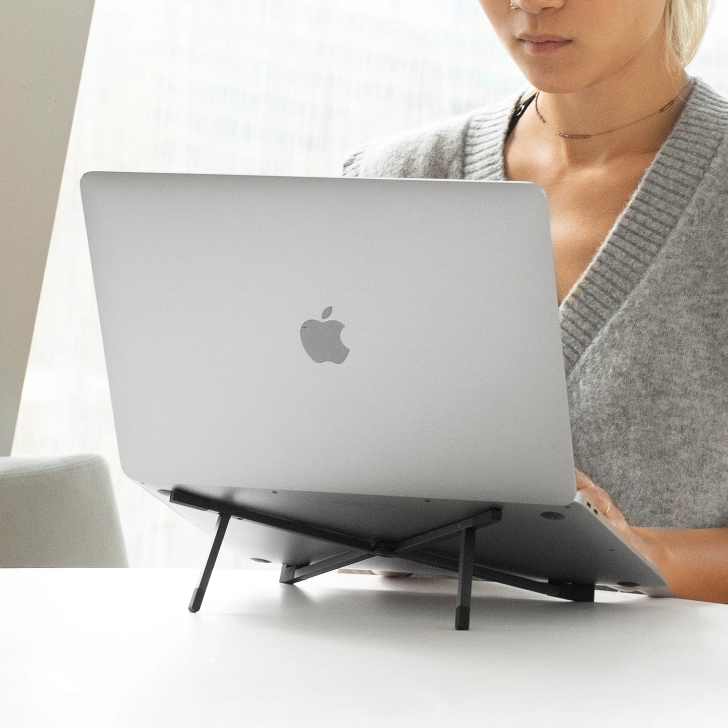 Fold Laptop Stand Black