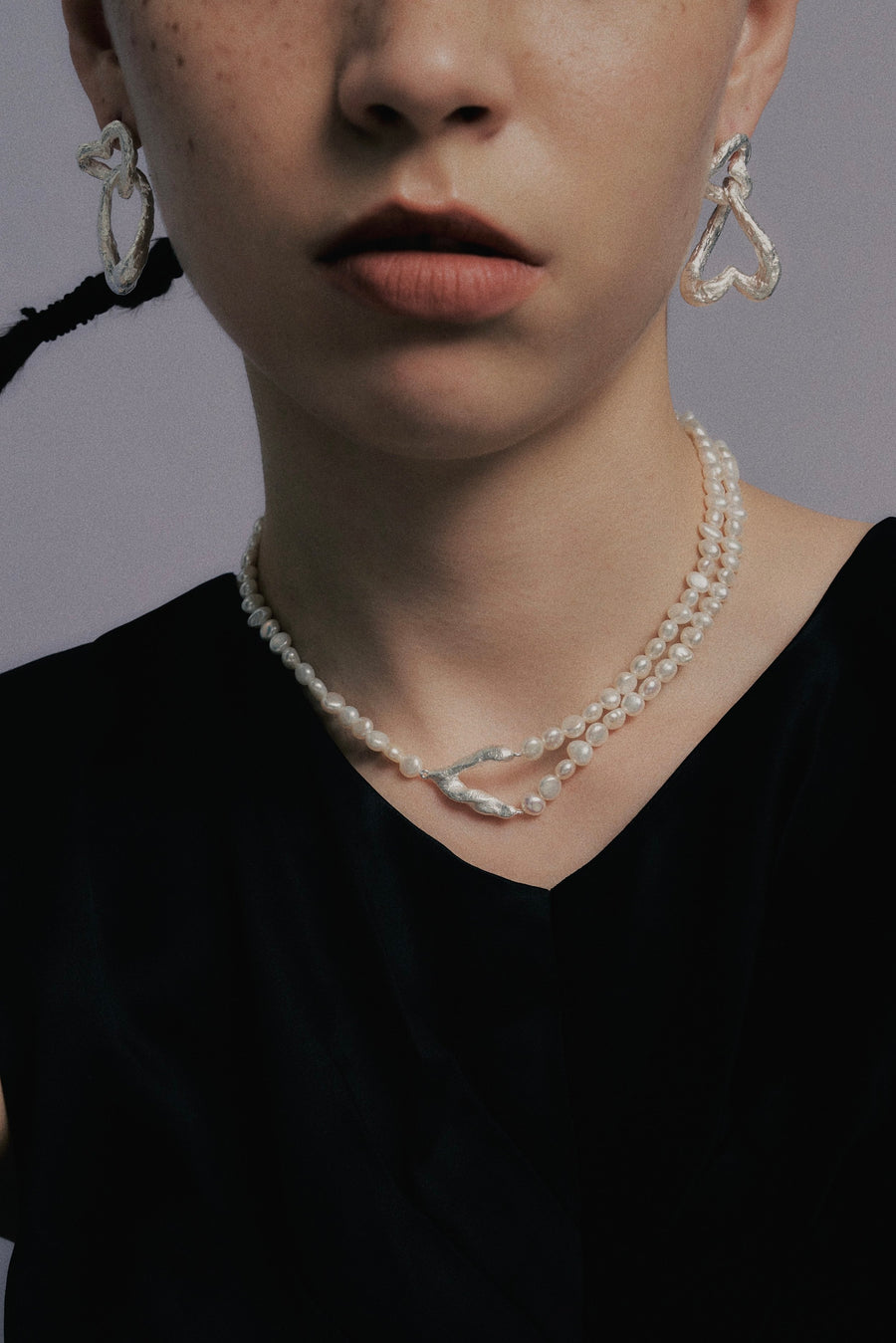 La Aureola Necklace Silver