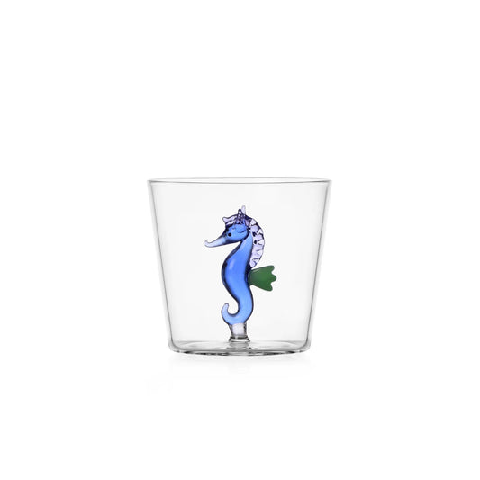 Marine Garden Tumbler Seahorse Blu