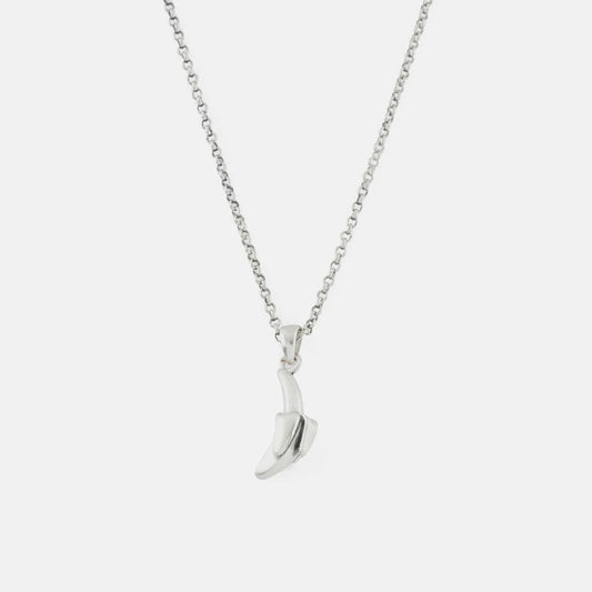 Silver Banana Necklace