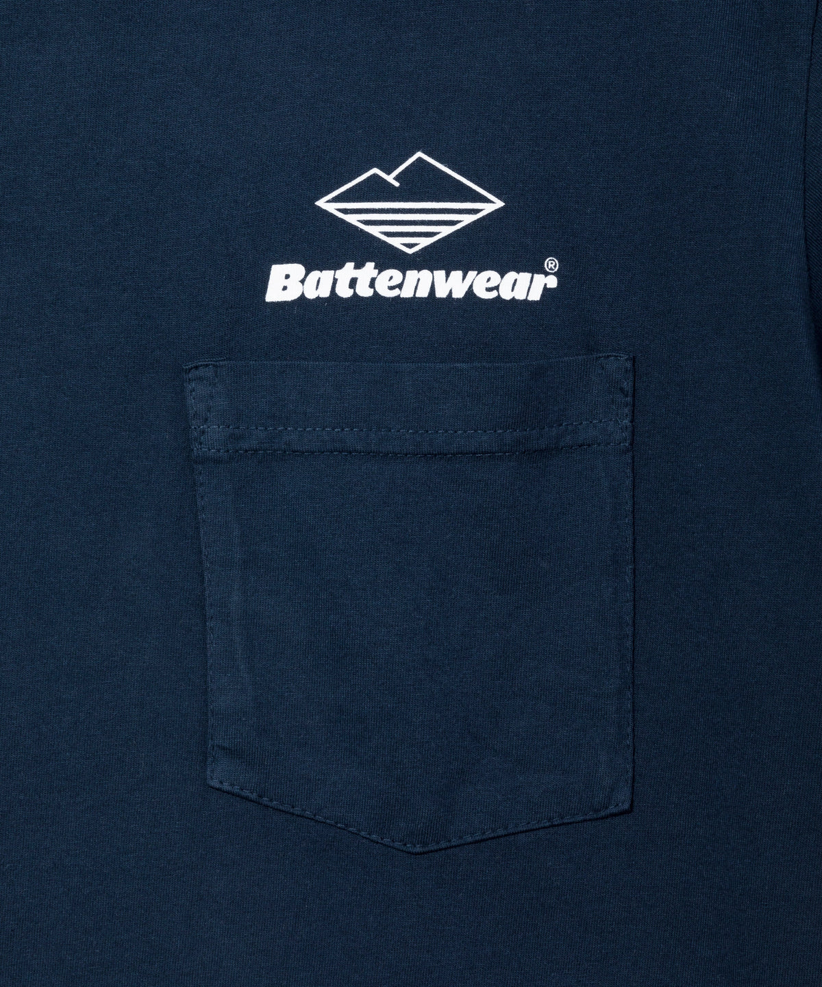 Team S/S Pocket Tee  Navy