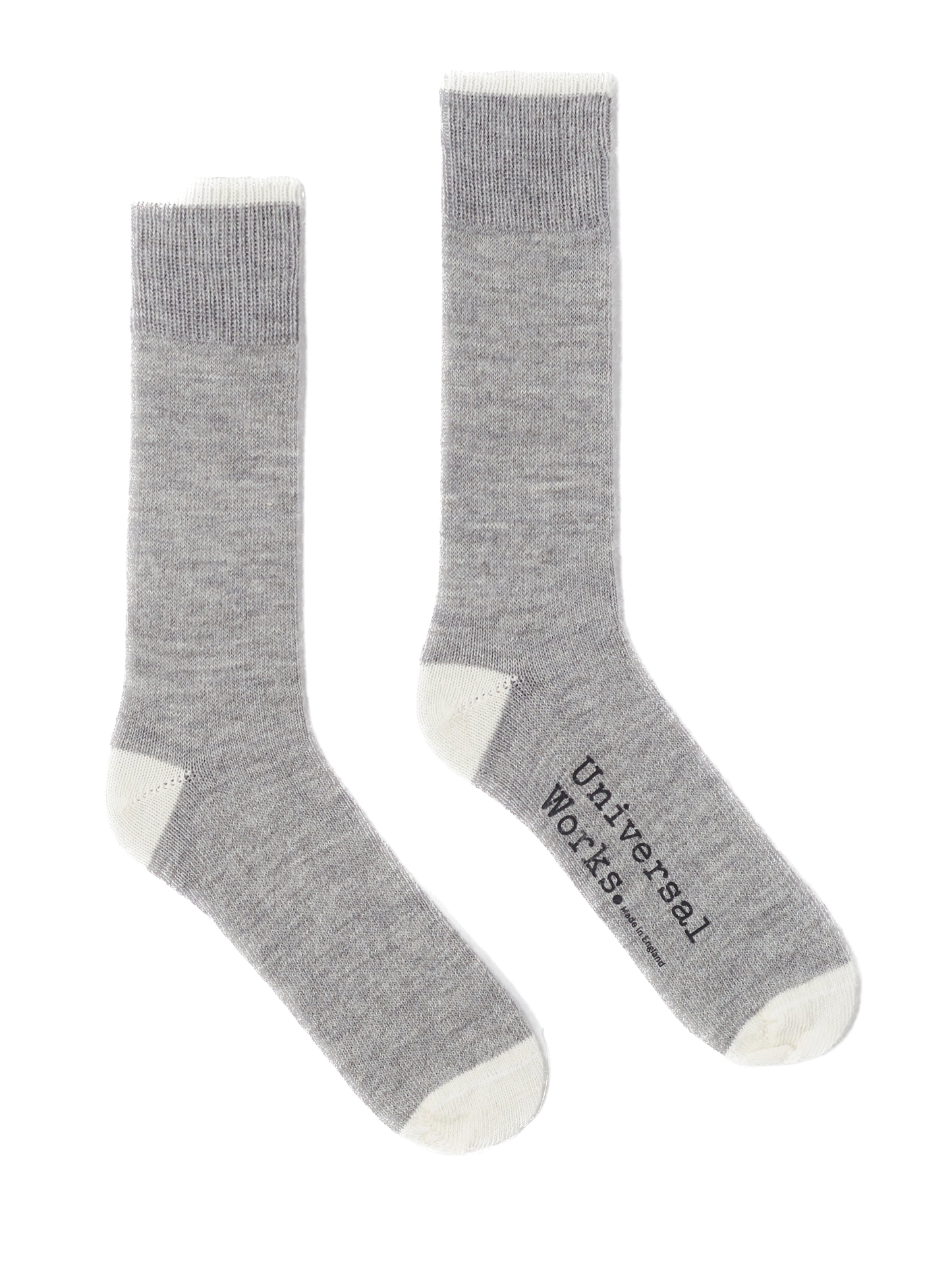 Universal Works Alpaca Sock Grey Marl